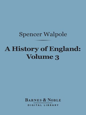 cover image of A History of England, Volume 3 (Barnes & Noble Digital Library)